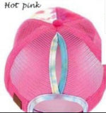 Hot pink tie dye CAP