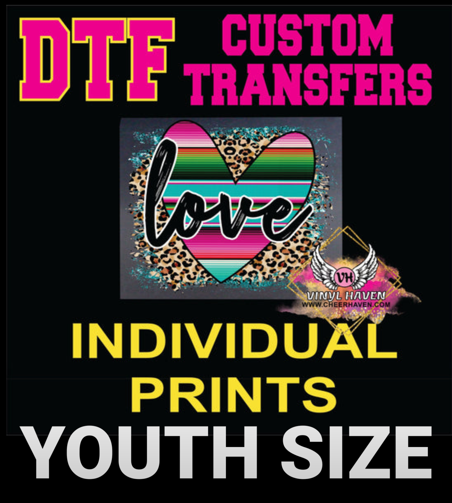 Pro Transfers Full Color Custom Dtf Transfers