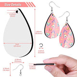 Pair of Blank earrings for Sublimation