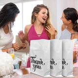 Thank You Bags for Retail Merchandise * White 12x15 inch