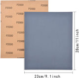 Epoxy Sanding Papers * Superfine * 1pc  * 9x 11" sheet