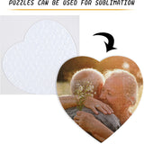 Puzzle * Sublimation blank (HEART)