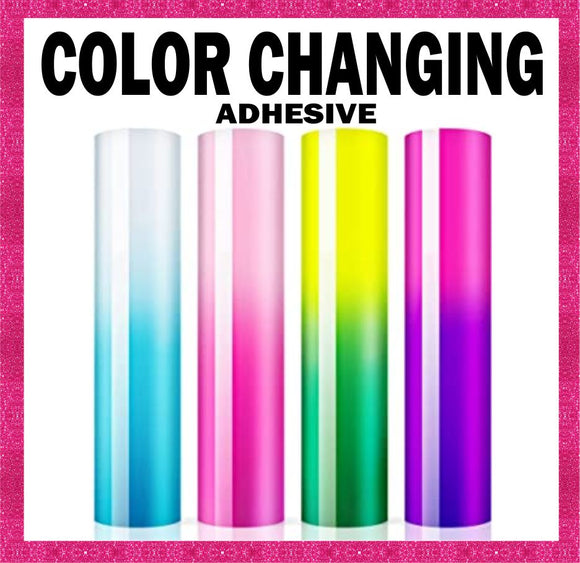 Color Changing Adhesive