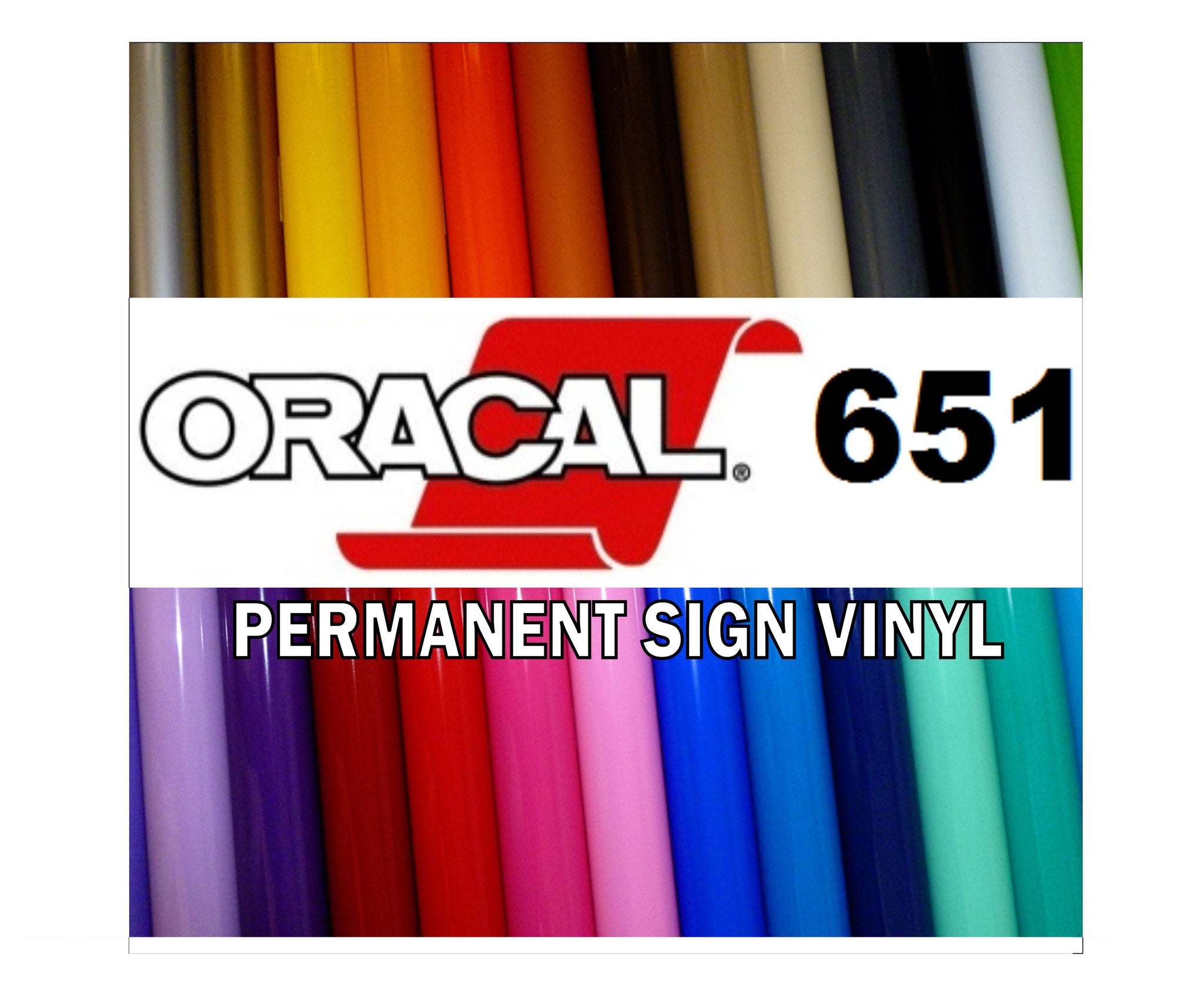 Oracal 651 Color Fan