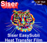 Siser EasySubli Heat Transfer Film * 20" x 36 " Roll (1 Yard)