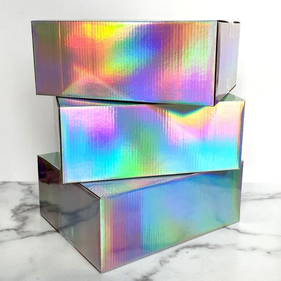 Holographic Designer Boxes * 8x6x4 inches