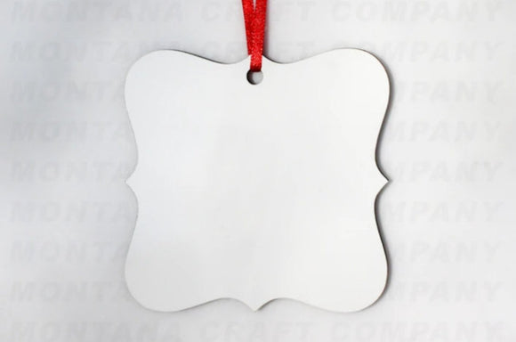 Double-side aluminum Christmas Ornament-Small Benelux * Sublimation