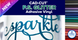 Glitter Adhesive Vinyl 12" x 12" sheet