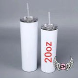 Stainless Steel Sublimation Skinny 20oz (25pc CASE) (WHOLESALE)