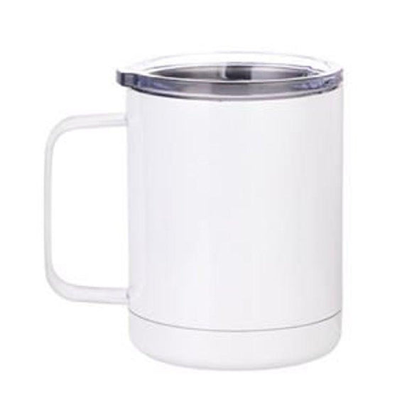 Stainless Steel Sublimation Coffee Mug with lid 10oz